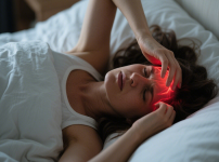 편두통으로 일상이 파괴된 여성