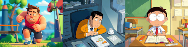 운동중,작업중,공부중 배고파서 짜증난 이미지