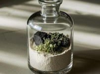 베이킹소다와 숯 허브로 만든 천연 방향제