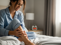 마그네슘이 부족으로 다리에 경련이 난 상황