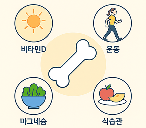 칼슘 흡수를 돕는 요인들