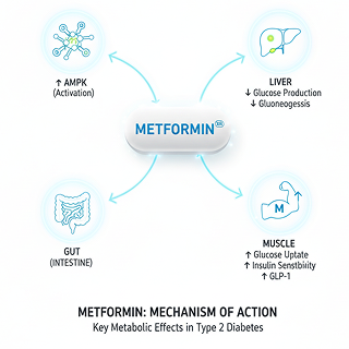 포르민 작용 기전 메트포르민 작용 기전