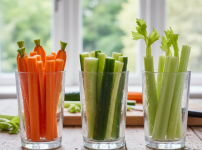 잇몸 건강에 도움이 되는 채소 스틱