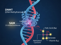 DNA에 메틸기를 부착하는 과정