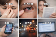 눈 건강에 영향을 주는 대표적인 문제들