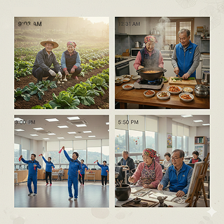 치매걱정없는 노부부의 일상