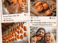 Korean Natural Jelly로 인기 있는 곶감