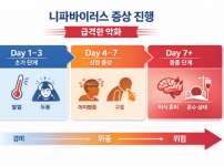 니파바이러스 증상 진행